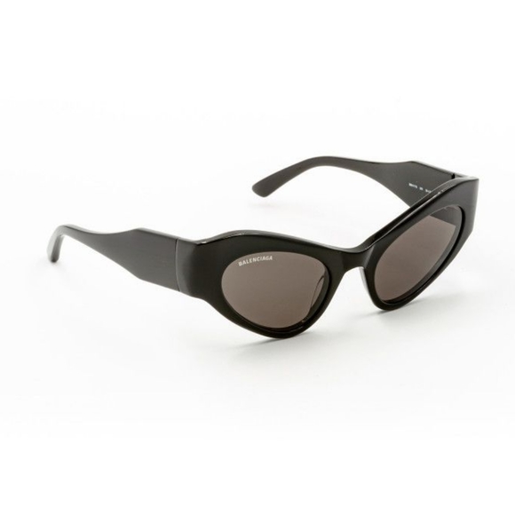 NEW BALENCIAGA UNISEX BLACK SUNGLASSES BB0177S 001 - Picture 4 of 6